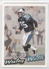 1999 Pacific Paramount Holo-Silver Missing Serial Number Wesley Walls #41 0a1