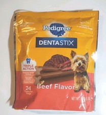 Pedigree Dentastix Sabor Carne Perro Raza Pequeña 24 Palos