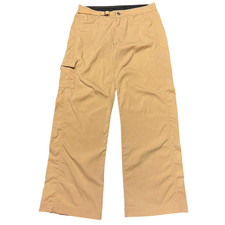 Prana Women's Cargo Pants Outdoor Hiking Casual Utility Small Light Carmel Tan