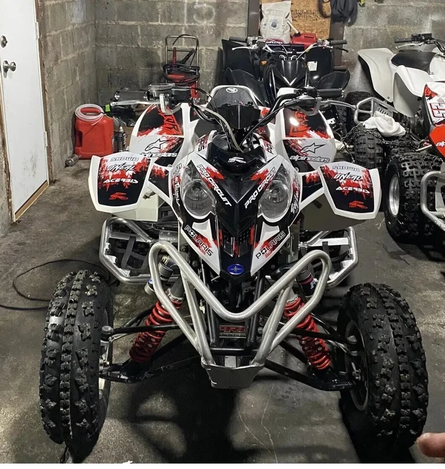 Polaris Predator 500 Grafik Full Decals Sticker Kit ATV - Bild 4 von 4