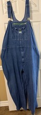 Vintage Liberty Overalls Mens 62 X 32 Blue Denim Bib Dungarees Workwear Cotton