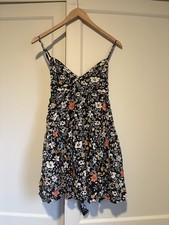 Free People Kaley Boho Floral Mini Dress Size 8