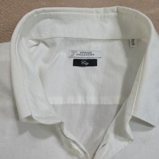 Versace Collection City Button Up Long Sleeve Men’s 18-45 XL White