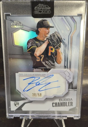 2026 Topps Chrome Black Bubba Chandler Ivory Autographs (Raw)