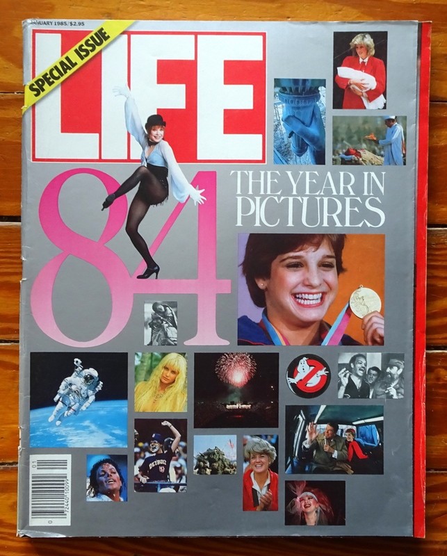 Life Magazine: January, 1985  "The Year in Pictures '84" Special Issue re: 1984