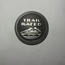Jeep Liberty Wrangler Cherokee Trail Rated 4x4 Oem Fender Emblem Logo Badge Jeep Liberty Wrangler Cherokee Trail Rated 4x4 Oem Fender Emblem Logo Badge