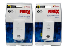 Lot of 2 Kidde KN-COB-DP2 Plug-In Carbon Monoxide Alarm with Battery Backup