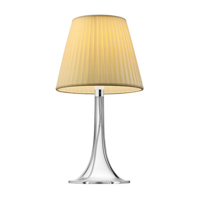 Flos Miss K T Tischleuchte Lampe Stehlampe transparent natur Polykarbonat Plisse
