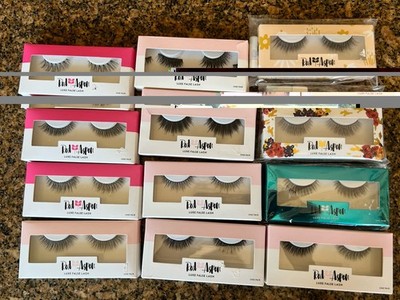 RED ASPEN Luxe False Eye Lashes 12 Pairs Brand New In Boxes