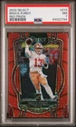 2022 Panini Select Football Red Prizm Brock Purdy #213 PSA 10