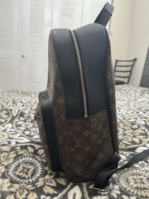 Louis Vuitton Josh Backpack Brown Canvas