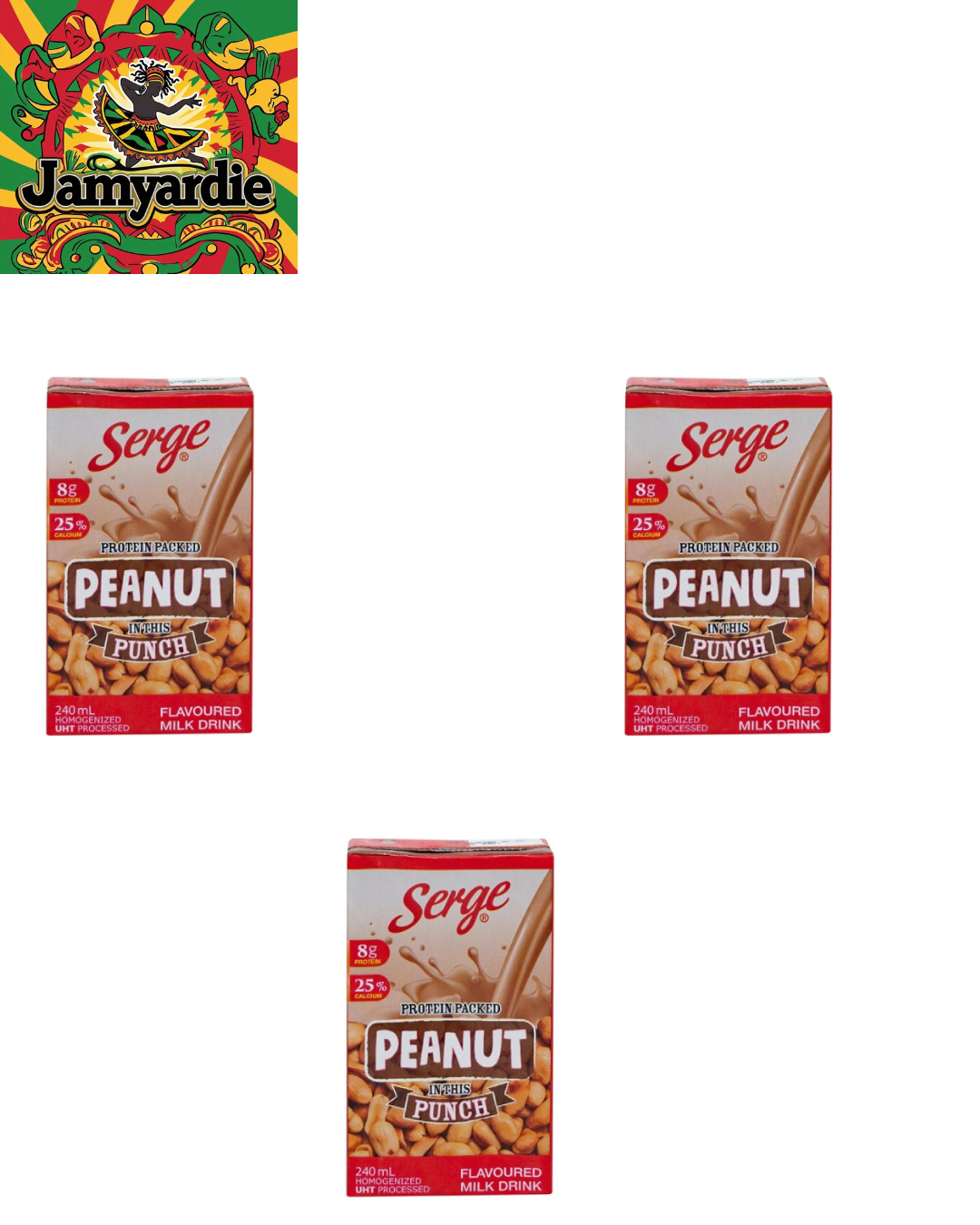 Serge Island Peanut Punch 240Ml Pack of 6