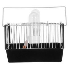  Parrot Travel Cage Portable Feeding Parakeet Transport Bird Carrier