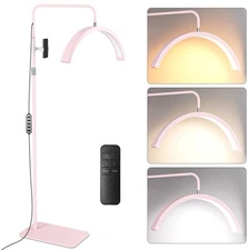 HD-M6X 36W Floor LED Video Light Half-moon Shaped Fill pink