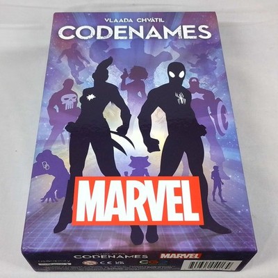 Codenames Marvel Comics Edition Board Game Unplayed New Condition 2017