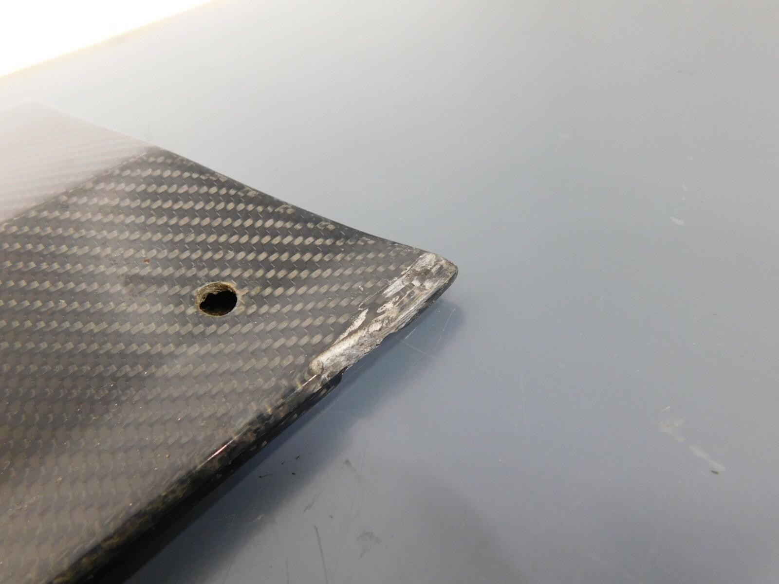 2015 16 17 McLaren 650S Left Rear Carbon Rocker Ext Air Intake Panel #5010 A9