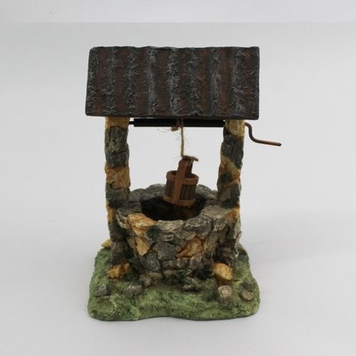 Roman Inc Fontanini Wishing Well Figurine 94885, Mehrfarbig