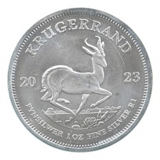 2023 South Africa 1 Krugerrand - 1 Oz. Silver Estate Coin Collection *707
