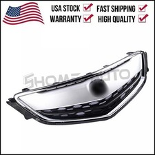 Front Upper Grille Grill For Acura Tlx 2015 2016 2017 Sliver