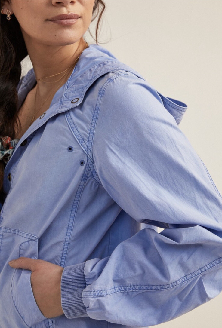 セール☆Pilcro Jessa Utility Jacket Pilcro for Anthropologie Jessa Utility Jacket Powder Blue