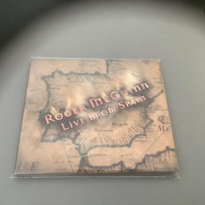 Roger McGuinn Live from Spain  (CD)  THE BYRDS DIGIPAK NEW . Q1