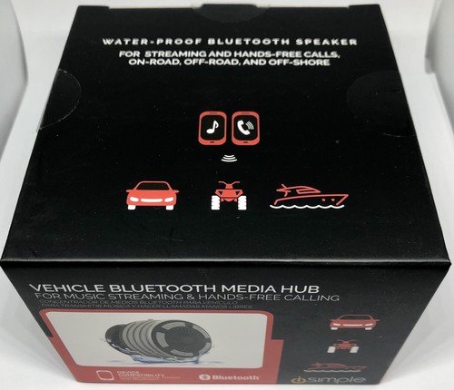 ISimple Vehicle Hands Free Waterproof Bluetooth Speaker, FM RADIO New Buy Now! - Picture 7 of 11