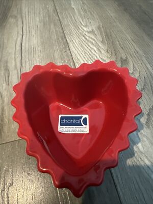 Chantal Ceramic Heart Single 1 1/4 Cup Valentines Day 93-HBR11