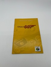 Nintendo 64 Goldeneye 007 N64 Instruction Manual Only No Game 