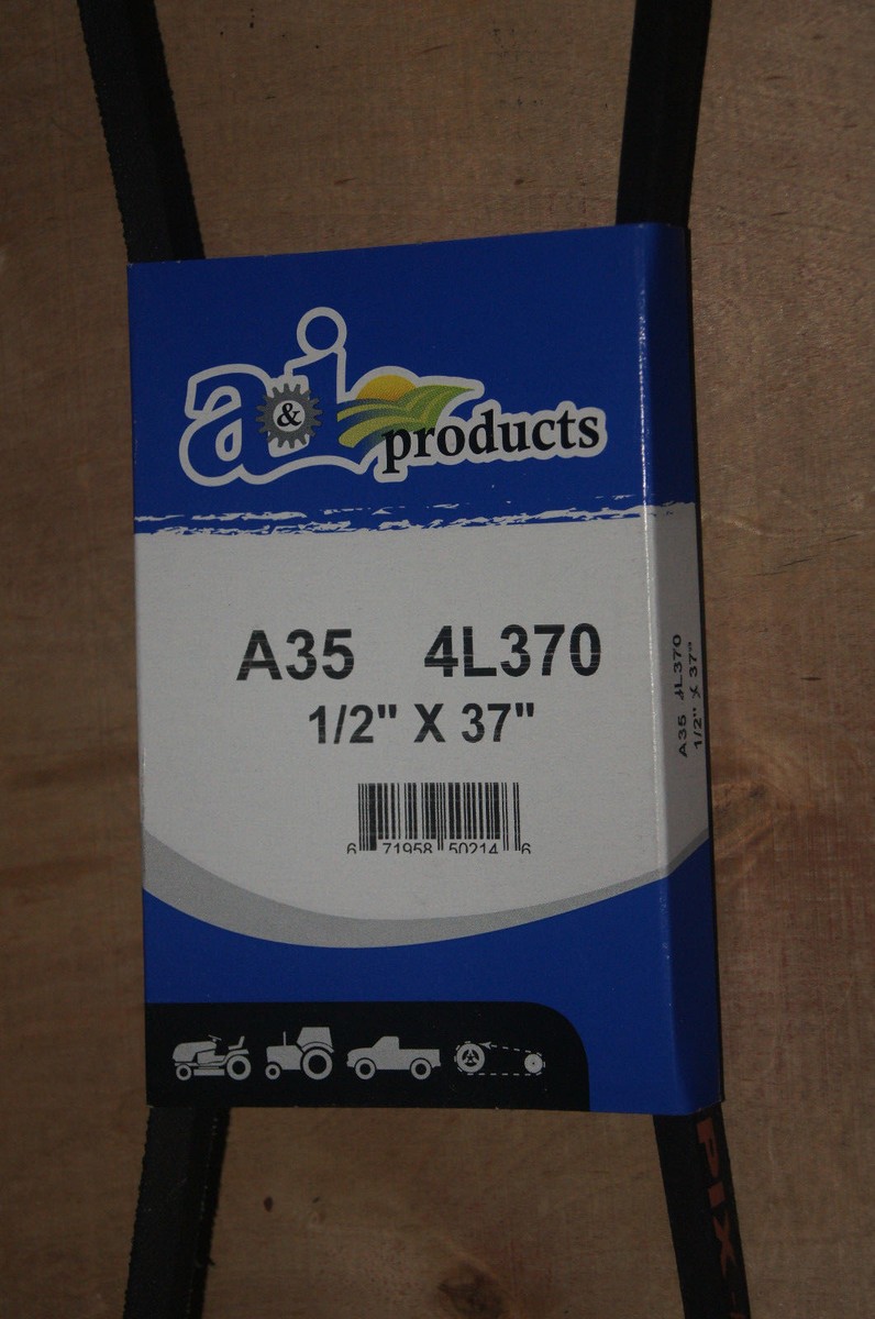 1750 Tbi Cinghia Di Ricambio Originale Per Spazzaneve Gilson - Misura 1/2 X 43, Codice 17569 Cilindro Frizionato - Foto 3
