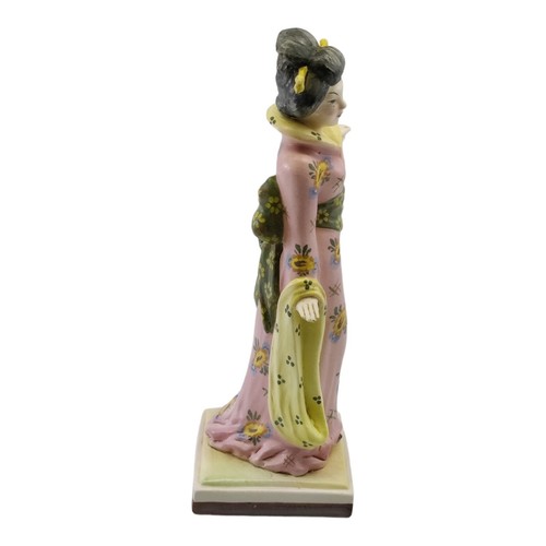 Statuina ceramica geisha Italia dipinta a mano decoro orientale LEGGI!!! - Foto 5 di 11