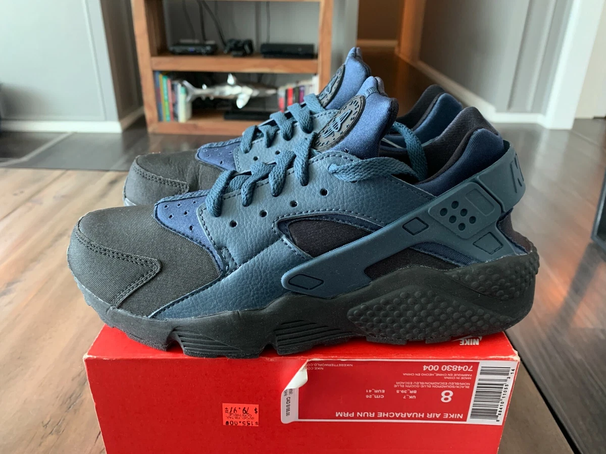 afbetalen Druif klein Nike Air Huarache Run Premium Squadron Blue 704830 004 New in Box DS Size 8  | eBay