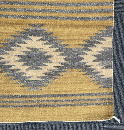 Navajo Rug: Chinle Classic Revival ca 1960-1980 64" x 41" - 第 5/6 張圖片