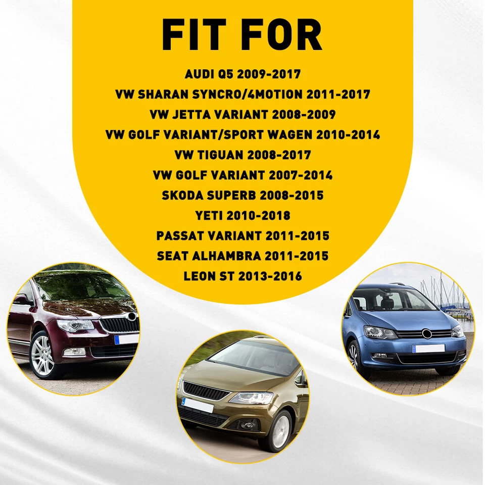 Panoramic Sunroof Sunshade Shade Curtain Cover For VW Golf Tiguan Audi Q5 Beige - Image 3 of 4