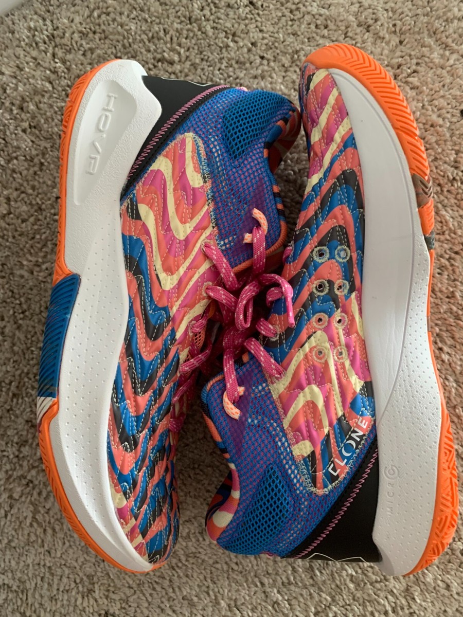 Under Armour UA HOVR Havoc 5 Clone Glow Basketball Shoes  display picture 3