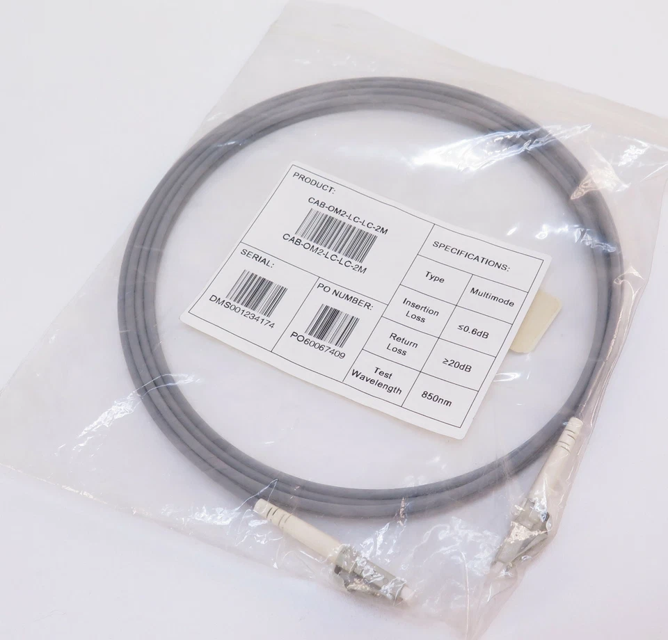 *LOT OF 72* ProLabs CAB-OM2-LC-LC-2M 2m LC (Male) to LC (Male) Orange OM2 Duplex - Image 3 of 4