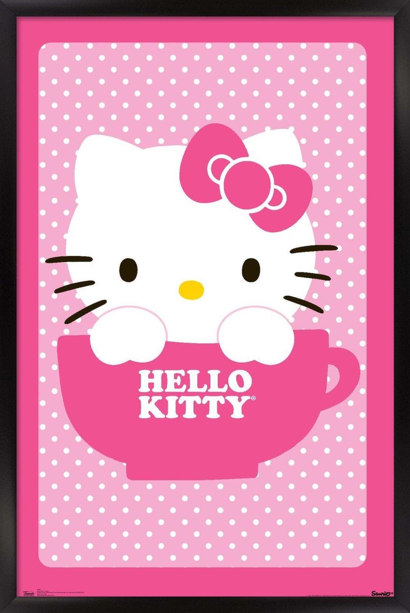 Hello Kitty - Teacup 14x22 Poster | eBay