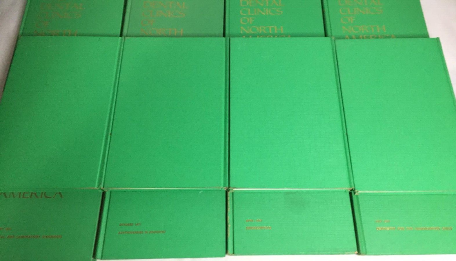 Dental Clinics of North America Lot of 20 Books Saunders 19691976
