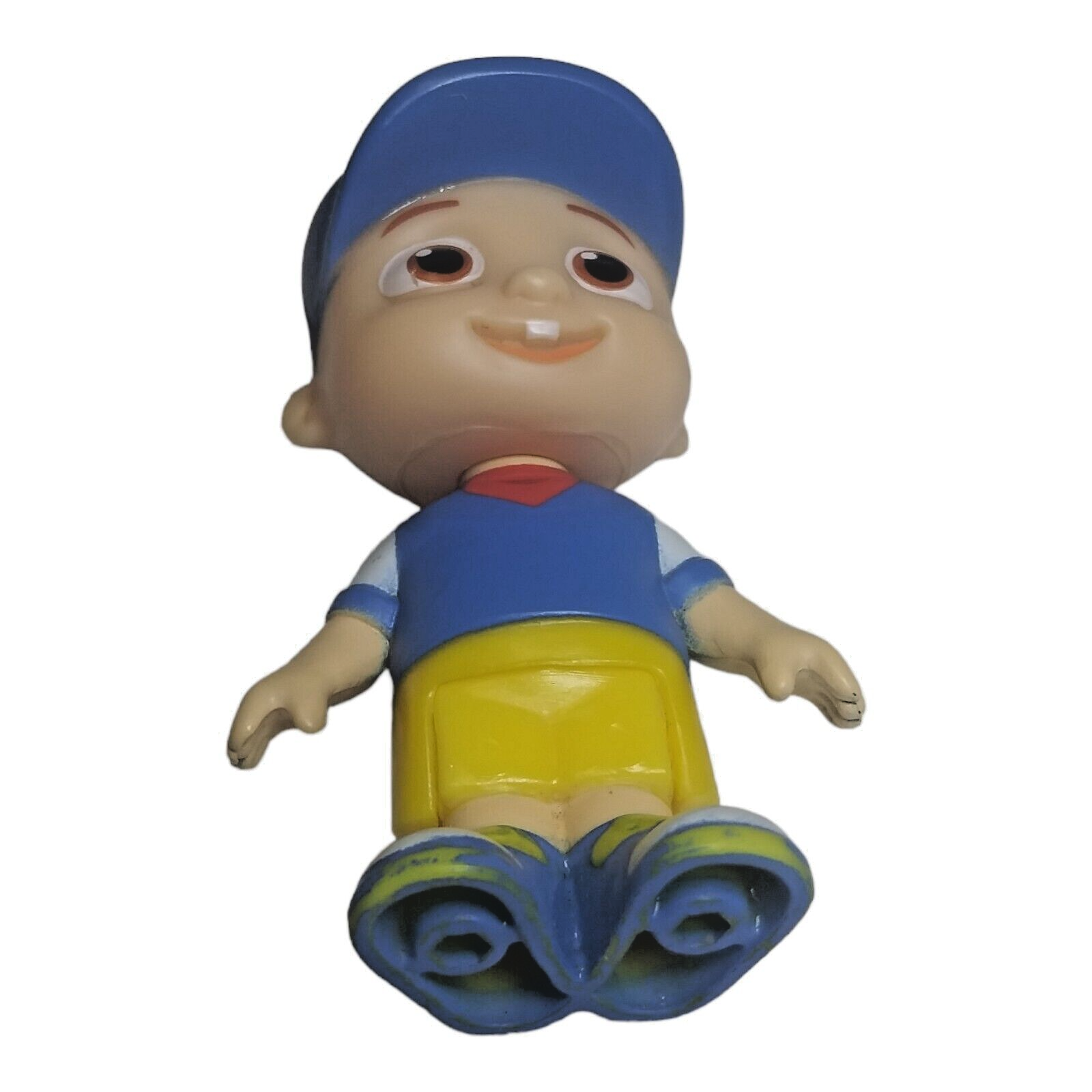 CoComelon JJ Conductor Schmidt Replacement Figure Toy Blue Hat Cake cocomelon-jj-conductor-schmidt-replacement-figure-toy-blue-hat-cake