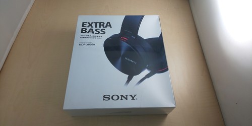 Sony SONY headphone MDR - XB 950: closed type folding type MDR-XB950 B |  eBay