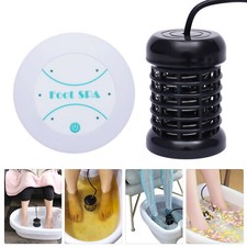 Ionic Detox Foot Bath Spa Machine Portable Salon Ion Aqua Foot Bath Beauty Kit 
