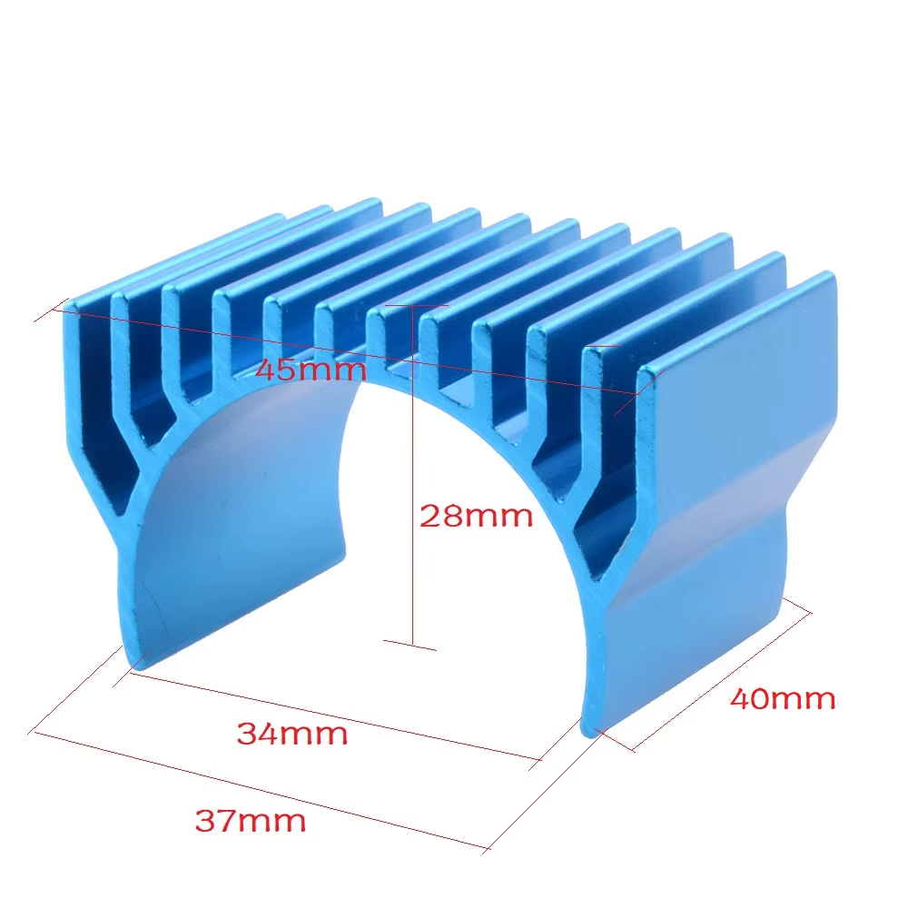 Kit Raffreddamento Motore RC 540/550 – Dissipatore E Ventola 36mm Per 1/10, 3650, 3660 - Foto 4