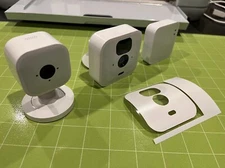 Matte White Adhesive Vinyl Skin for Blink Indoor Camera