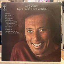 [POP]~EXC LP~ANDY WILLIAMS~Love Theme From "The Godfather"~[1972~CBS~Issue]~UK I