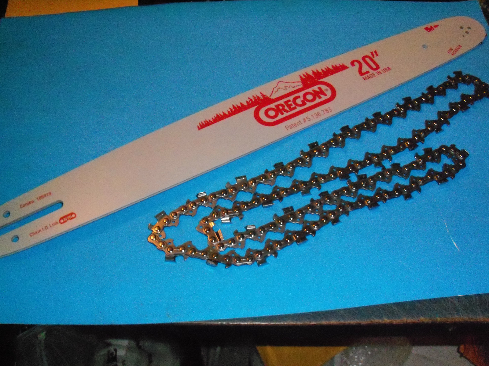 OREGON 20" BAR & CHAIN COMBO 3/8 050 70L FITS ECHO / POULAN SAWS for ...