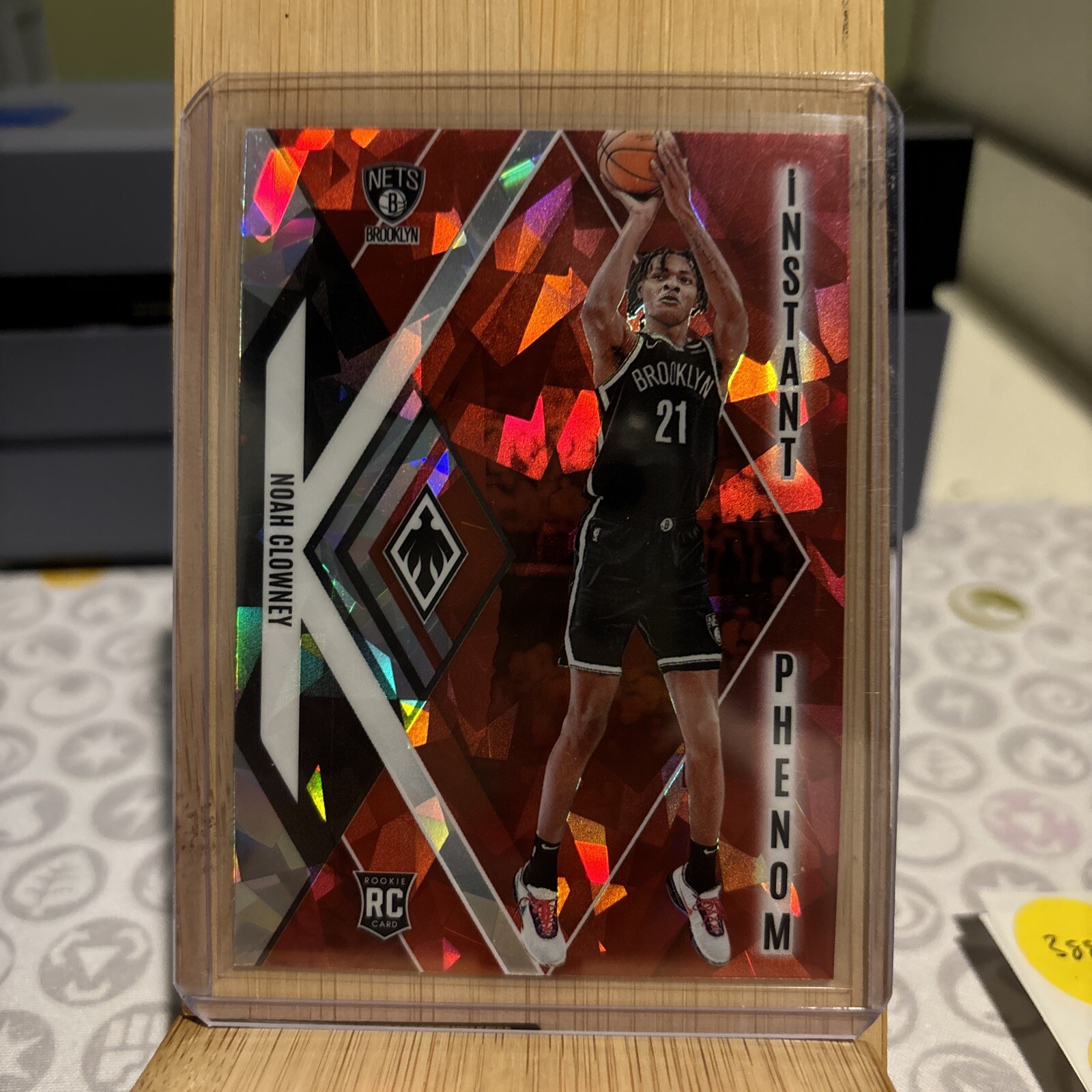 2023-24 Panini Phoenix Noah Clowney Instant Phenom Red Ice