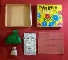 TOMBOLA PRIMAVERA Gioco Società Tavolo vintage Ed. Uniplast COMPLETO !!!