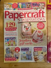 PAPERCRAFT INSPIRATIONS Magazine - March 2017 - Issue 162, also 10 Floral Stamps