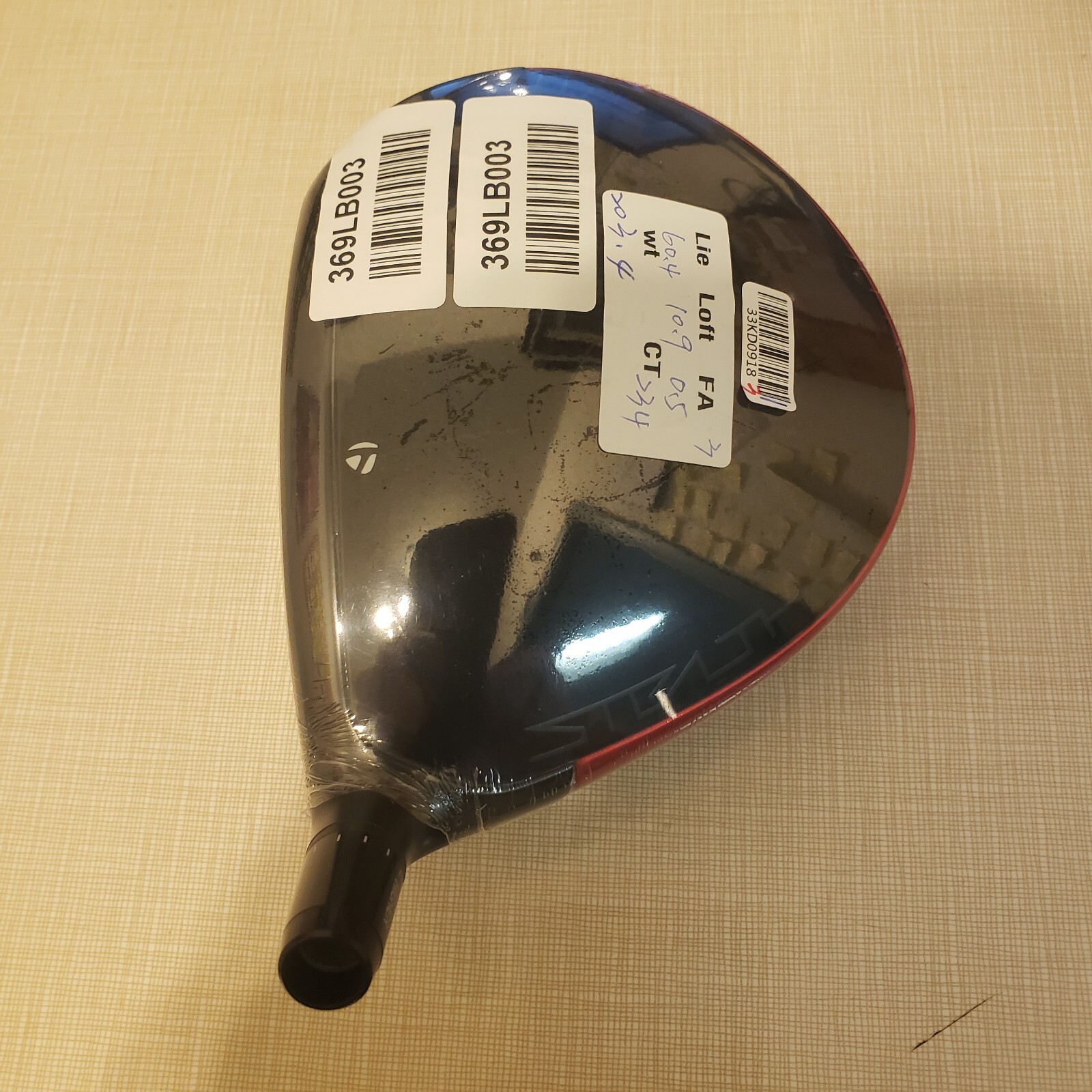 Tête De Driver TaylorMade Stealth 2 – 8° (réel 8.4°), Tour Issue, RH, Neuve
