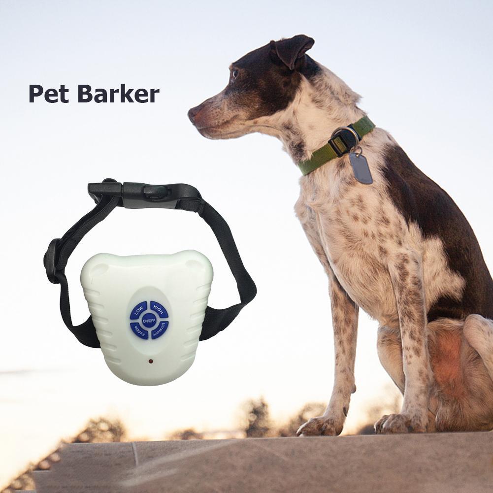 Waterproof Pet Anti Barking Device Ultrasonic Dogs Training Stop