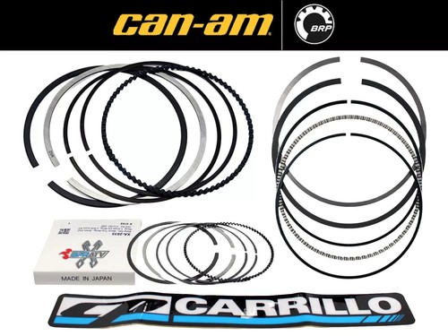 Kit de pistón CP-Carrillo 08-15 Can-Am DS450 13:1 97 mm diámetro STD 60,8 mm carrera 449 cc - Imagen 6 de 24